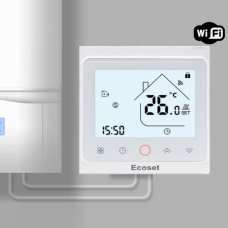 WiFi терморегулятор для котлов Ecoset BHT-002 WiFi (цвет белый)