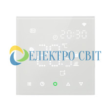 Терморегулятор Ecoset PWT-003 программируемый для теплого пола (цвет белый)