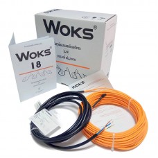 Тёплый пол WOKS - 18 двухжильный кабель 870 Вт (длина 48 метров).