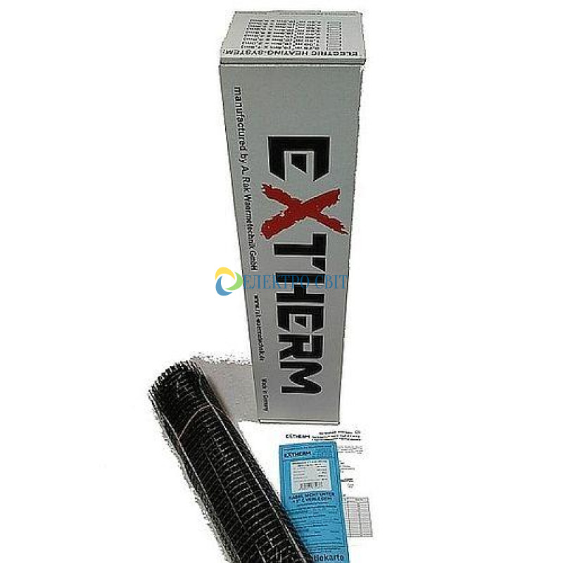 Extherm двужильный мат ET ECO - 180 (4,0м2) (2243-14713)