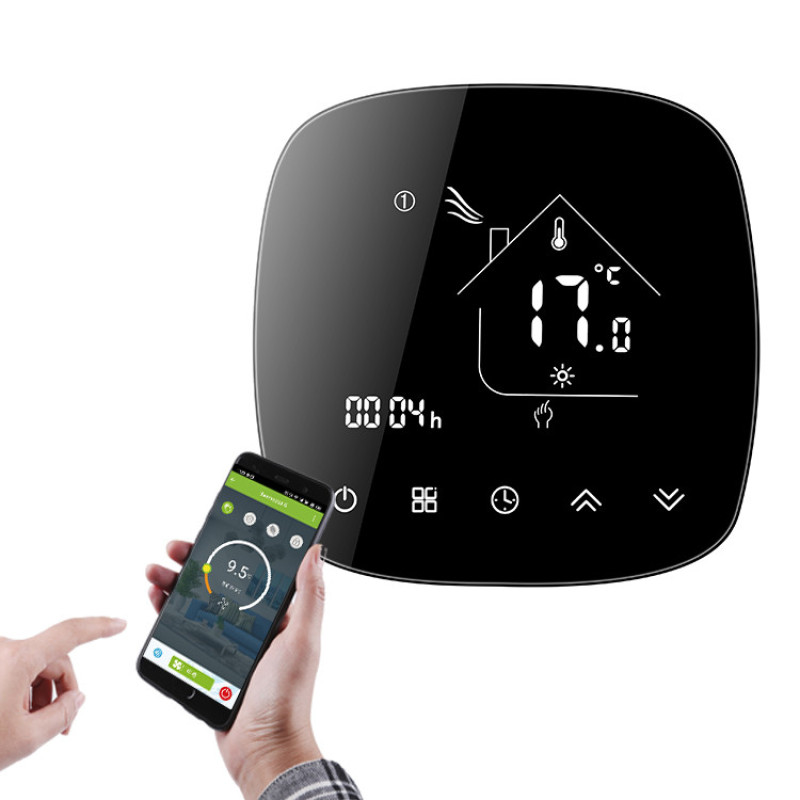 Терморегулятор Ecoset BHT 001 WI-FI ( AC604H ) с датчиком пола 3м