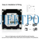 Терморегулятор Ecoset BHT 321 WiFi з датчиком температури 3м