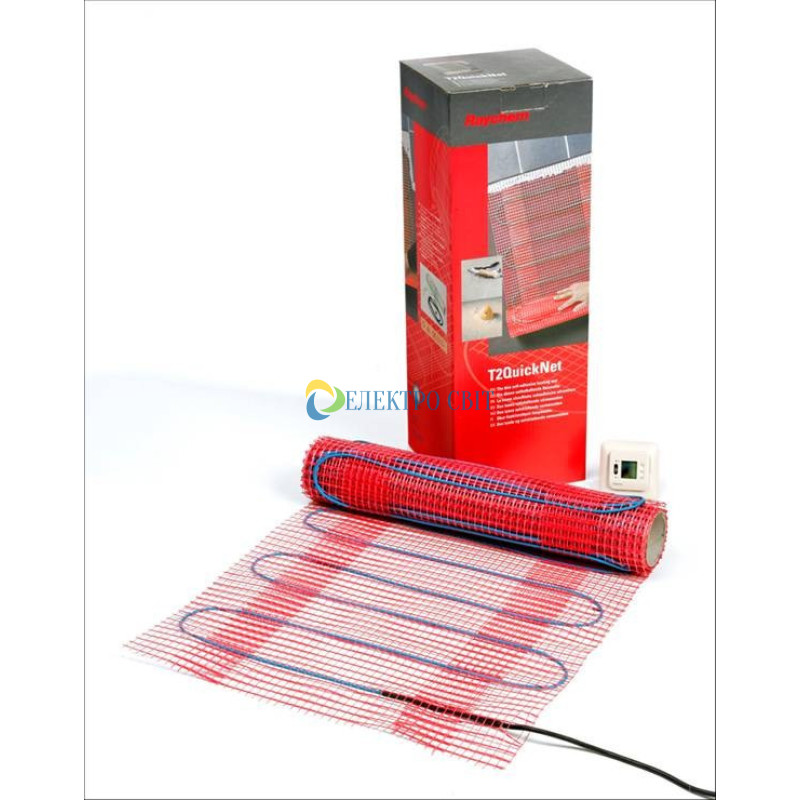 Теплый пол QuickNet-160 (2,0 м2) двужильный мат R-QN-P-2,0M2/T0