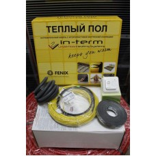 Кабель для теплого пола In-Term (2330Вт/116м) 11,6-18,6 м2 с терморегулятором